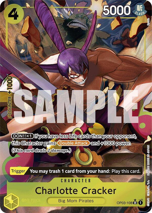 Charlotte Cracker (Alternate Art) OP03-108 SR Foil
