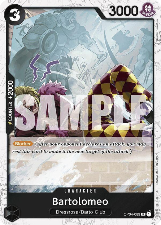 Bartolomeo (OP04-089) (Jolly Roger Foil) OP04-089 R