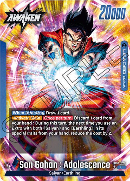 Son Gohan : Adolescencia FB04-026 L