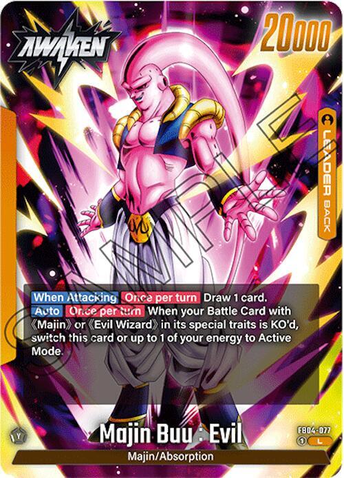 Majin Buu : Maligno FB04-077 L
