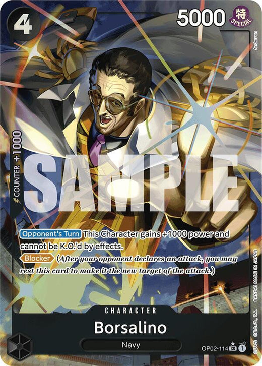 Borsalino (Alternate Art) OP02-114 SR Foil