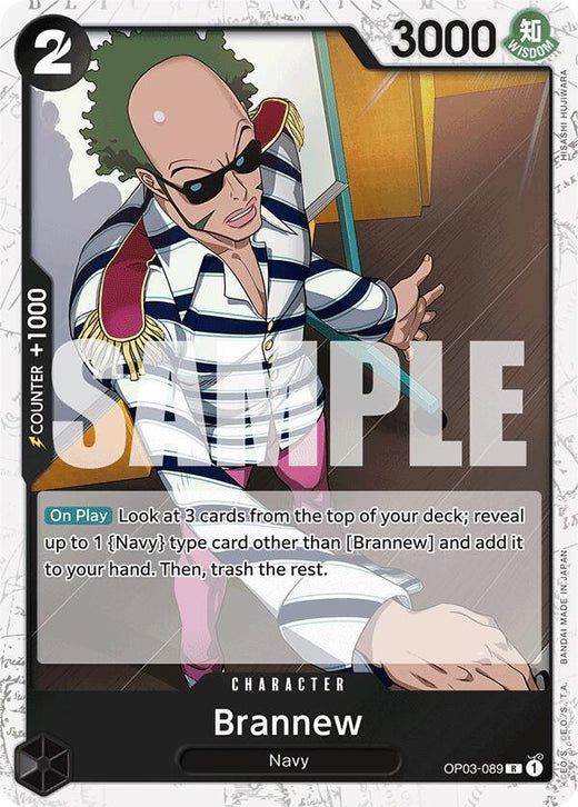 Brannew (Jolly Roger Foil) OP03-089 R