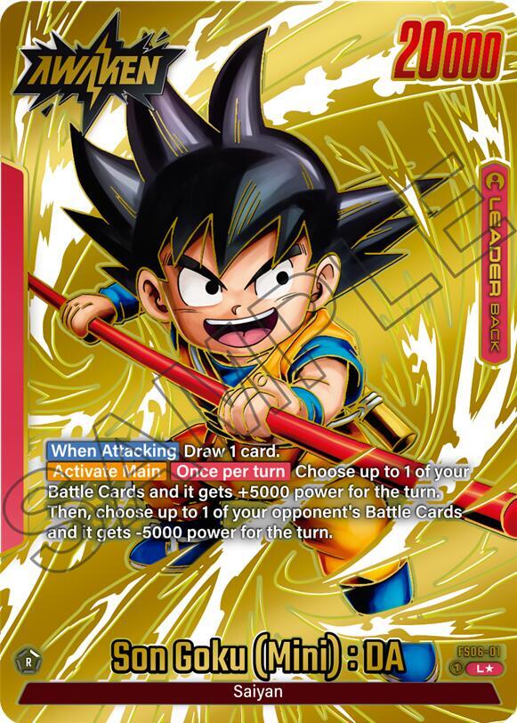 DBS Fusion World: Tournament and Championship Promos Singles 1/4