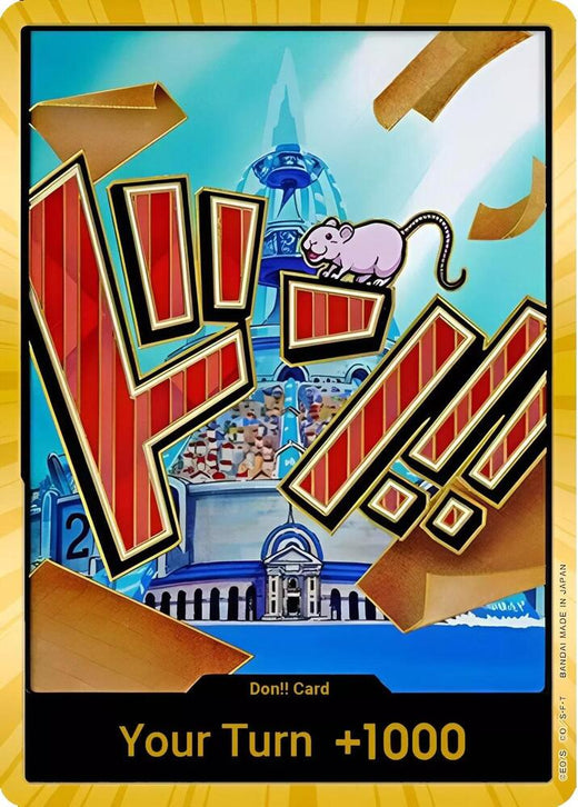 DON!! Card (Iceberg) (Gold) DON!! Foil
