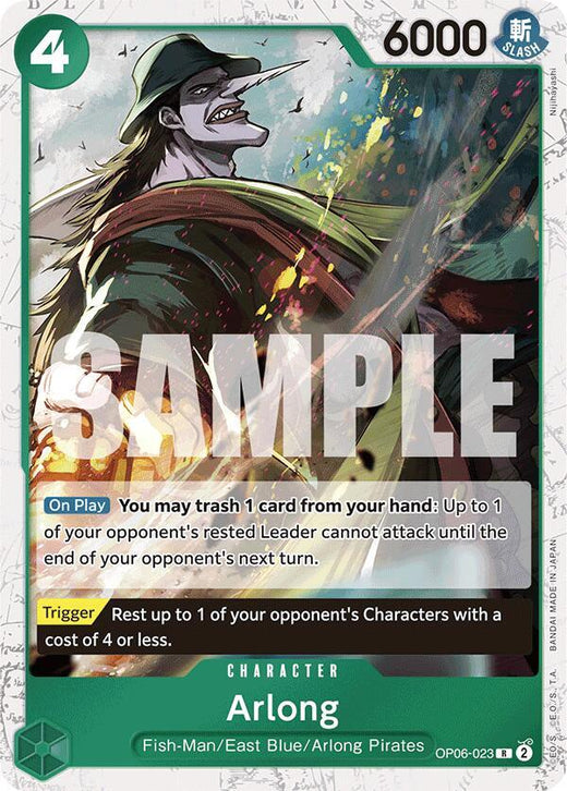 Arlong (Jolly Roger Foil) OP06-023 R