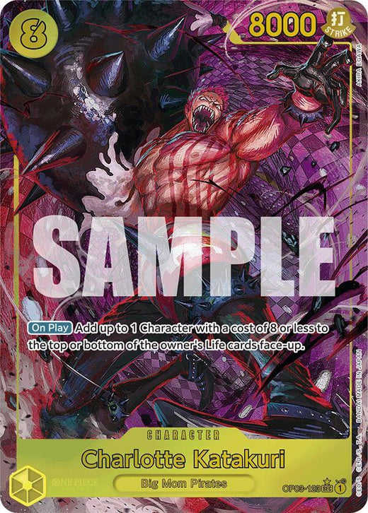Charlotte Katakuri (Alternate Art) OP03-123 SEC Foil