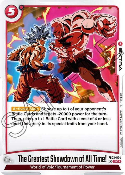 ¡El mejor enfrentamiento de todos los tiempos! (Paquete de Torneo 04) FB03-024 UC Foil