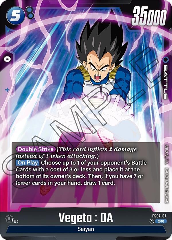 DBS Fusion World: Starter Deck 7: Vegeta (Mini) Singles