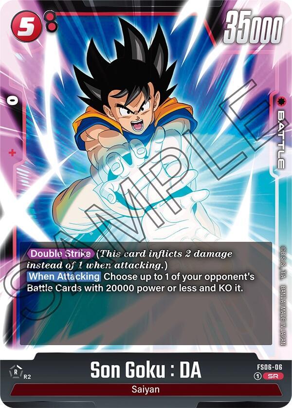 DBS Fusion World: Starter Deck 6: Son Goku (Mini) Singles