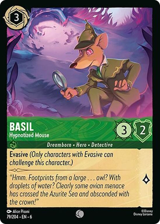 Basil - Hypnotized Mouse 79/204 Common