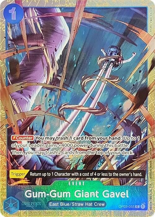 Gum-Gum Giant Gavel (Premium Card Collection -Best Selection Vol. 2-) OP03-055 C Foil