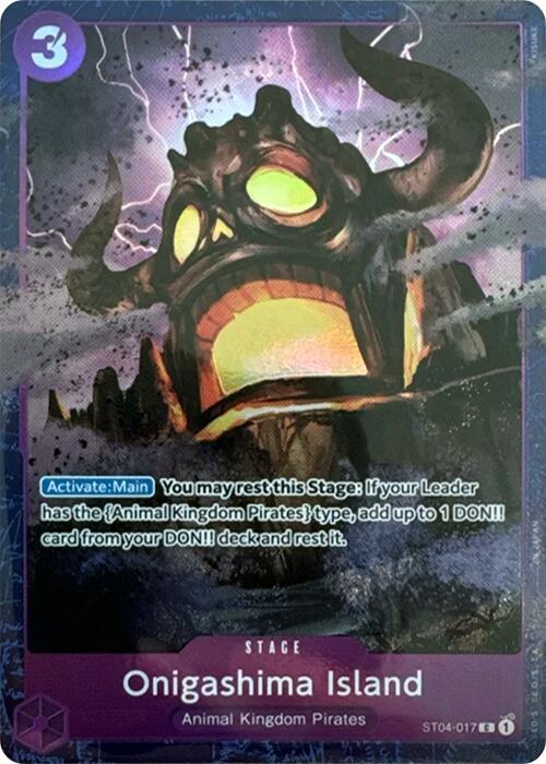Onigashima Island (Premium Card Collection -Best Selection Vol. 2-) ST04-017 C Foil