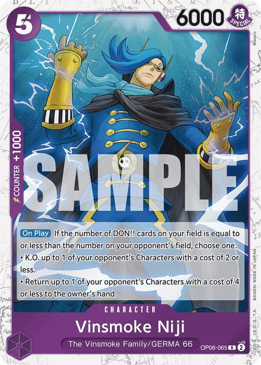 Vinsmoke Niji (OP06-065) (Jolly Roger Foil) OP06-065 R