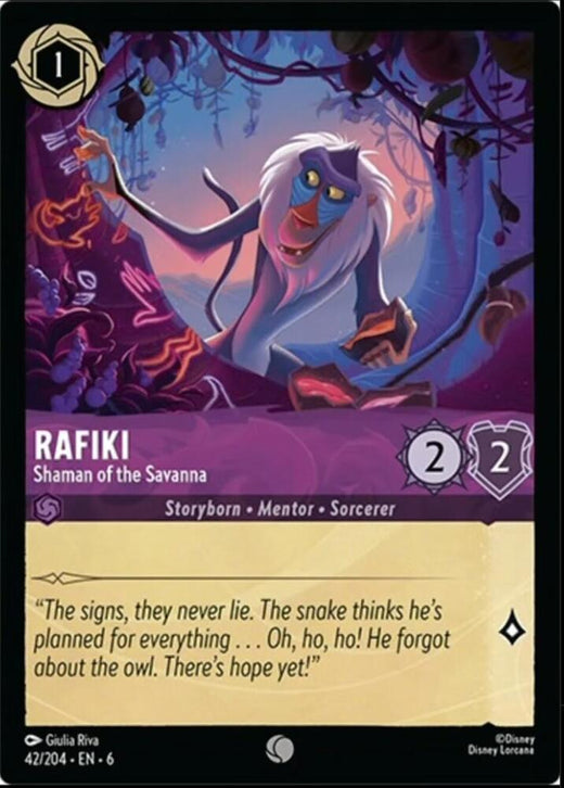 Rafiki - Shaman of the Savanna 42/204 Common