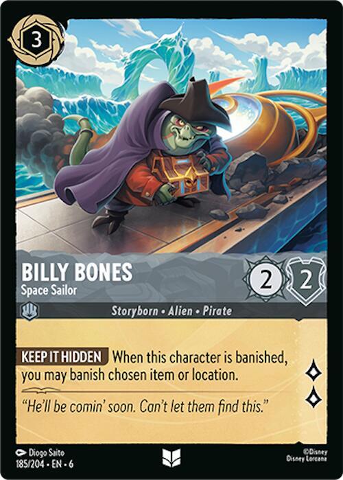 Billy Bones - Space Sailor 185/204 Uncommon