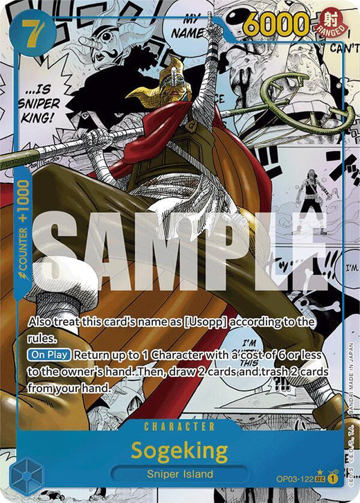 Sogeking (Manga) OP03-122 SEC Foil