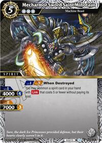 Mecharmor Sword Saint Minotaur | Generational Link | Common | Normal | #BSS06-051