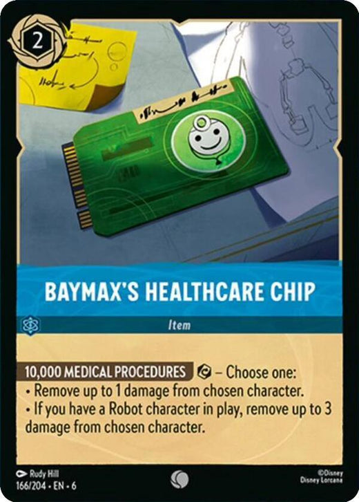 Baymax's Healthcare Chip 166/204 Common