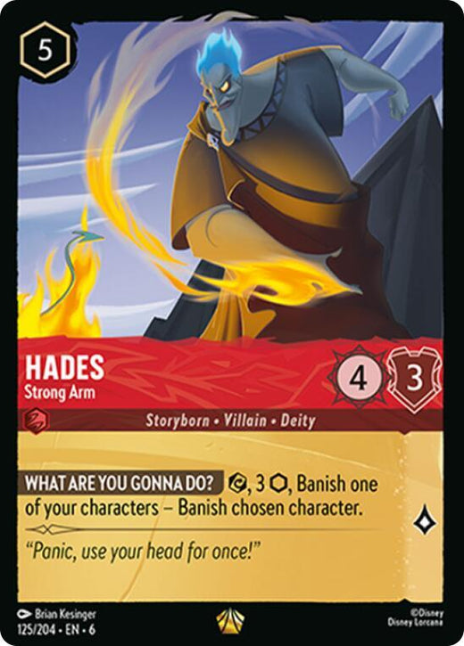 Hades - Strong Arm 125/204 Legendary