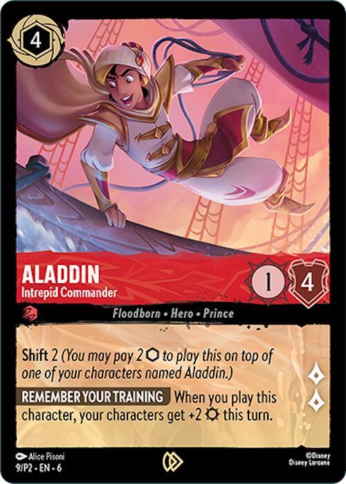 Aladdin - Intrepid Commander 9 Promo Cold Foil