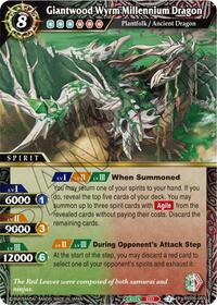 Giantwood Wyrm Millennium Dragon | Generational Link | Rare | Normal | #BSS06-069