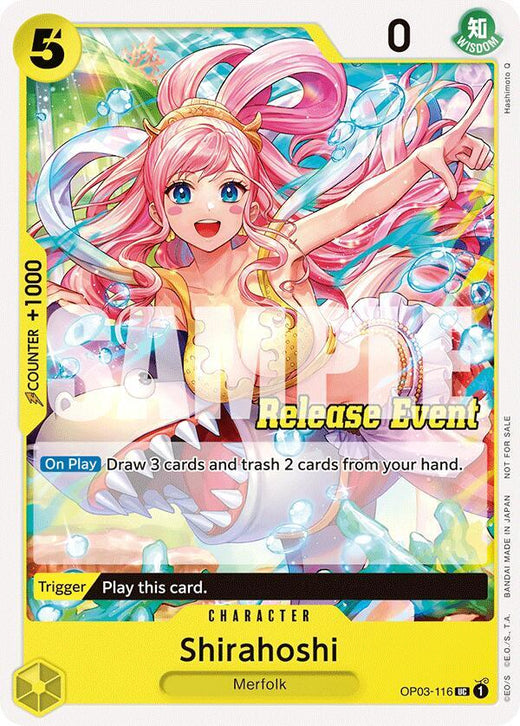 Shirahoshi (ST15 - ST20 Release Event Pack) OP03-116 UC