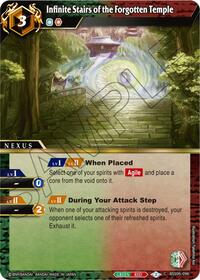 Infinite Stairs of the Forgotten Temple | Generational Link | Common | Normal | #BSS06-096