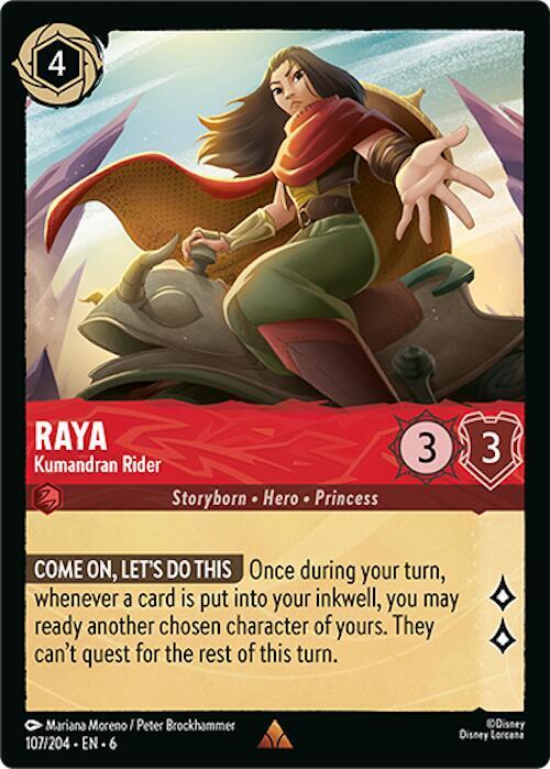 Raya - Kumandran Rider 107/204 Rare