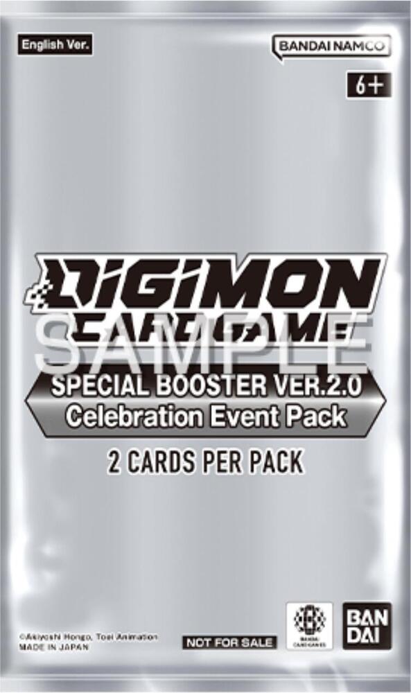 Digimon Card Game: Release Special Booster 2.0 Celebration Event Cards