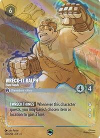 Wreck-It Ralph - Ham Hands (Enchanted) 220/204 Enchanted Holofoil