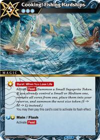 Cooking! Fishing Hardships | Generational Link | Uncommon | Normal | #BSS06-114