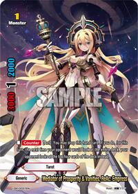 Mediator of Prosperity & Vanities, ReAc: Empress (Shop League 2020) | Future Card Buddyfight 10th Anniversary Card Set | Foil | #10th/0037EN