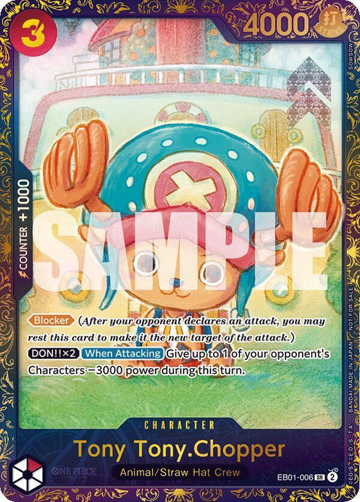 Tony Tony.Chopper (Treasure Cup 2024) EB01-006 SR Foil