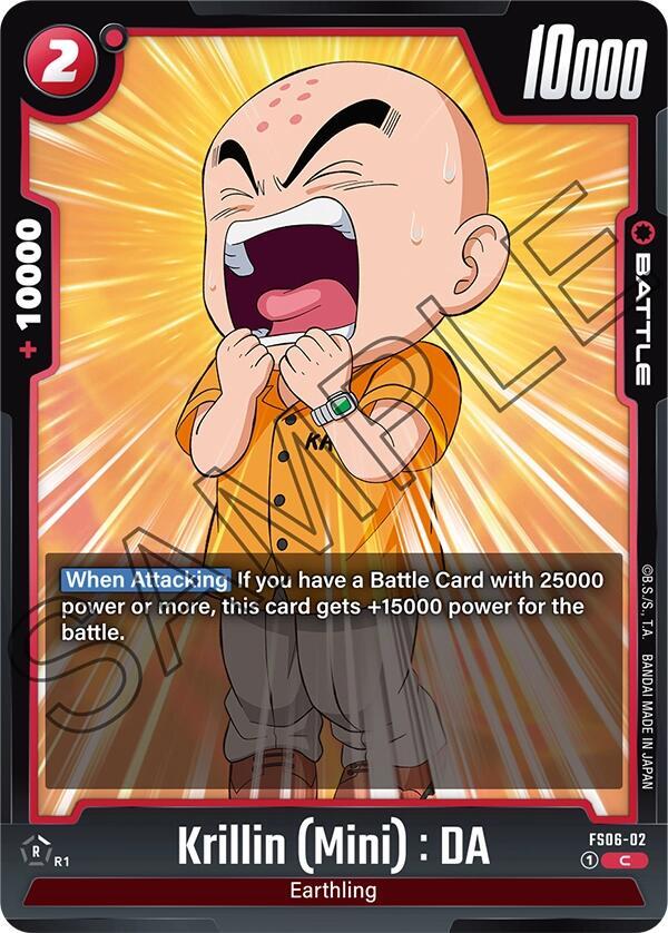 DBS Fusion World: Starter Deck 6: Son Goku (Mini) Singles
