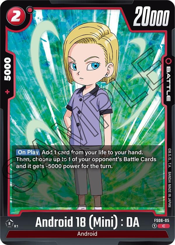 DBS Fusion World: Starter Deck 6: Son Goku (Mini) Singles