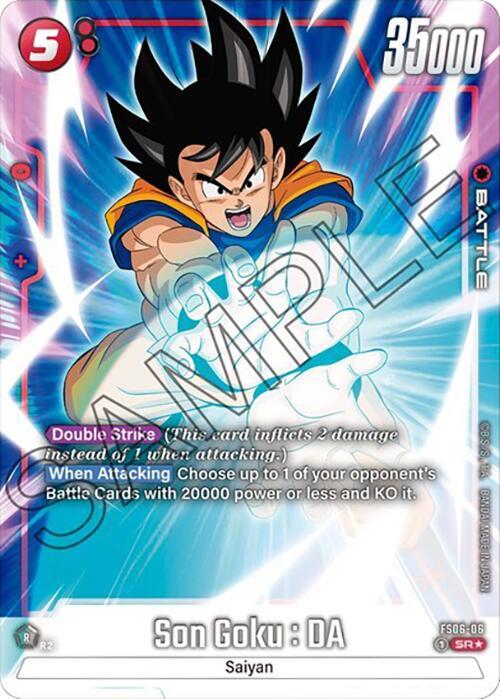 DBS Fusion World: Starter Deck 6: Son Goku (Mini) Singles