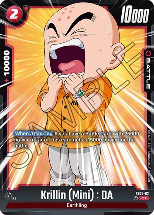 DBS Fusion World: Starter Deck 6: Son Goku (Mini) Singles