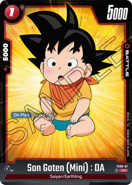 DBS Fusion World: Starter Deck 6: Son Goku (Mini) Singles