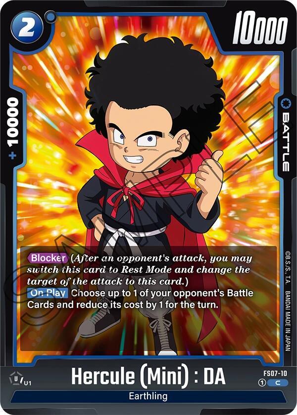 DBS Fusion World: Starter Deck 7: Vegeta (Mini) Singles