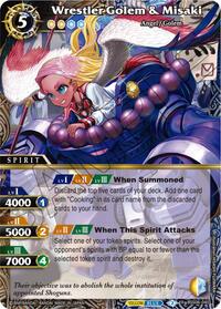 Wrestler Golen & Misaki | Generational Link | X Rare | Holofoil | #BSS06-040