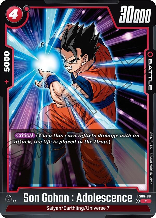 DBS Fusion World: Starter Deck 6: Son Goku (Mini) Singles