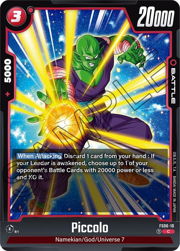 DBS Fusion World: Starter Deck 6: Son Goku (Mini) Singles