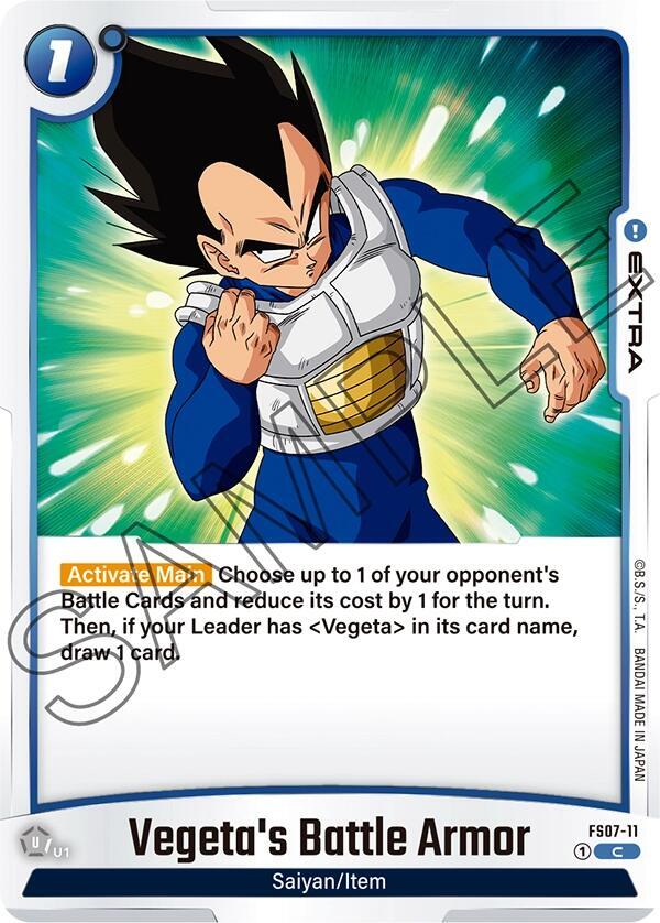DBS Fusion World: Starter Deck 7: Vegeta (Mini) Singles