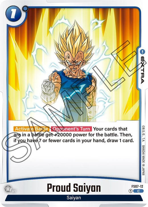 Orgulloso Saiyajin FS07-12 C