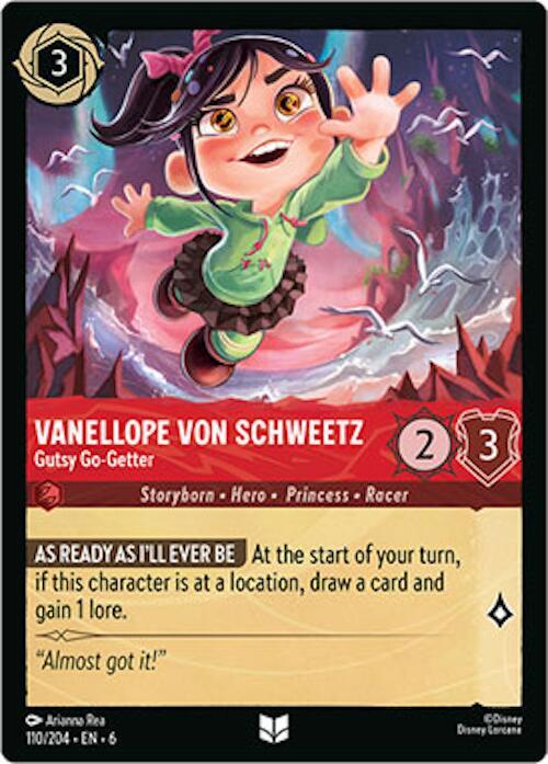 Vanellope von Schweetz - Gutsy Go-Getter 110/204 Uncommon