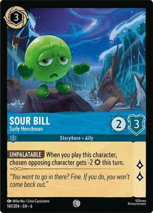 Sour Bill - Surly Henchman 147/204 Common