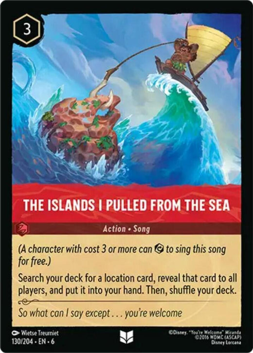 The Islands I Pulled From The Sea 130/204 Uncommon