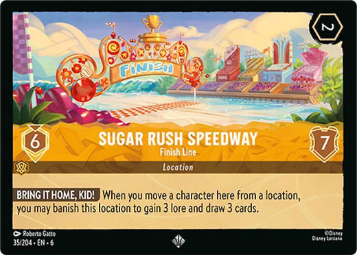 Sugar Rush Speedway - Finish Line 35/204 Super Rare