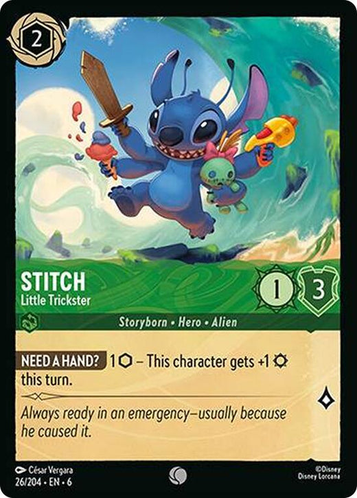Stitch - Little Trickster 26/204 Common