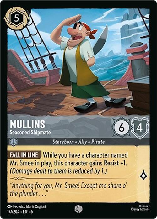 Mullins - Seasoned Shipmate 177/204 Common